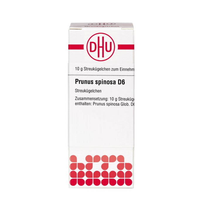 DHU Prunus spinosa D6 Globuli, 10 g Globuli