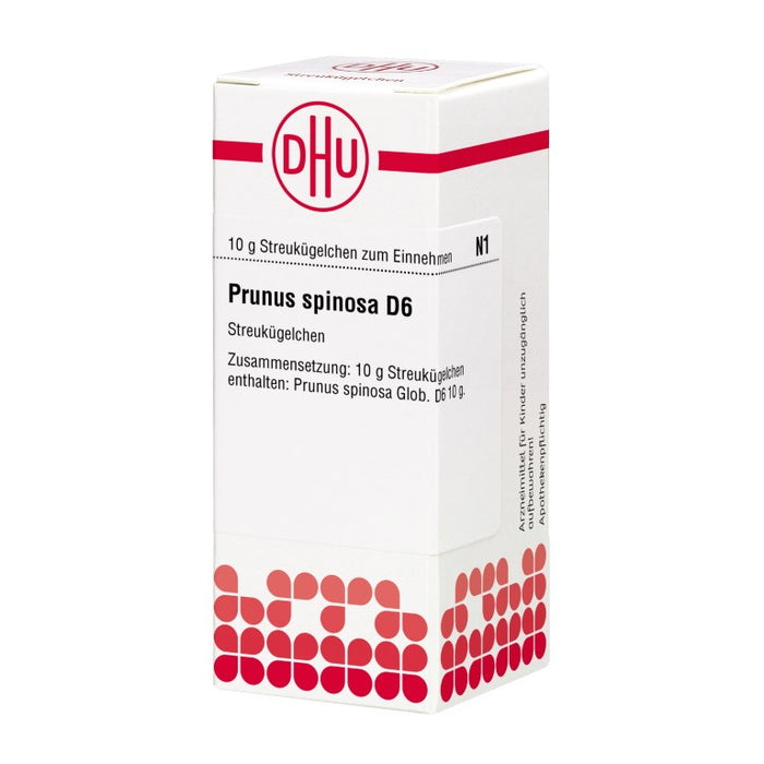 DHU Prunus spinosa D6 Globuli, 10 g Globules
