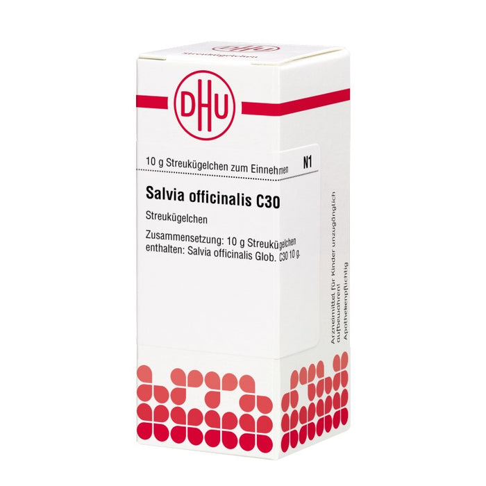 DHU Salvia officinalis C30 Globuli, 10 g Globules