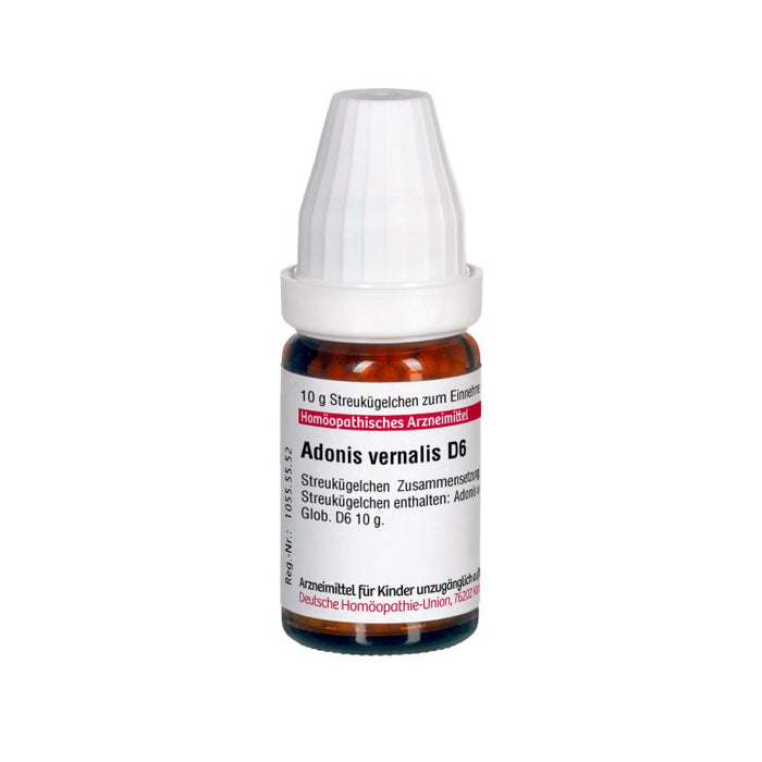 DHU Adonis vernalis D6 Globuli, 10 g Globules
