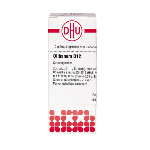 Olibanum D12 DHU Globuli, 10 g GLO