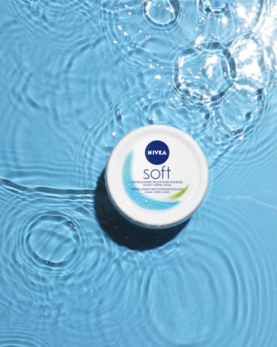 Nivea Soft Creme Erfrischende Feucht.creme, 375 ml Creme