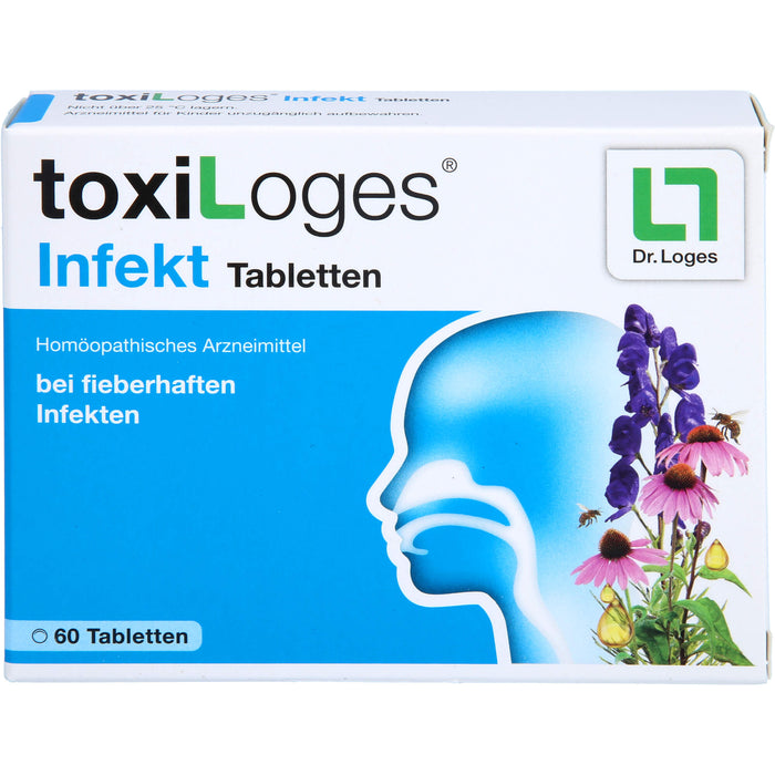 ToxiLoges Infekt Tabletten bei fieberhaften Infekten, 60 St. Tabletten