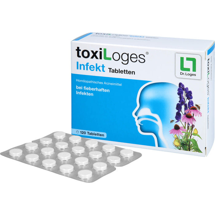 ToxiLoges Infekt Tabletten bei fieberhaftem Infekt, 120 St. Tabletten