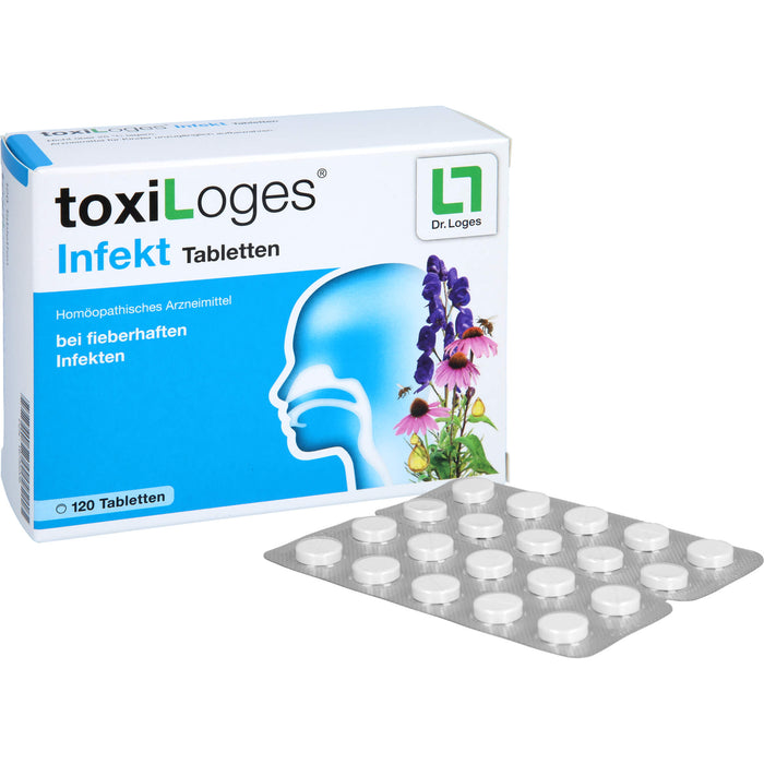 ToxiLoges Infekt Tabletten bei fieberhaftem Infekt, 120 St. Tabletten
