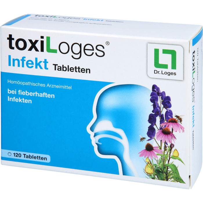 ToxiLoges Infekt Tabletten bei fieberhaftem Infekt, 120 St. Tabletten
