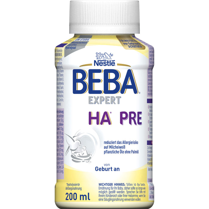 Nestle Beba Exp Ha Pre Tf, 6X200 ml FLU