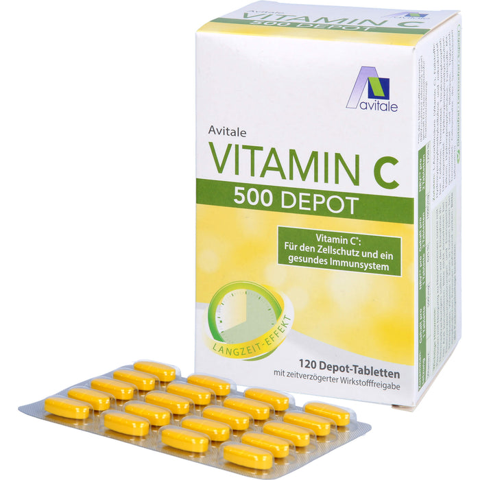 Vitamin C 500mg Depot, 120 St TAB