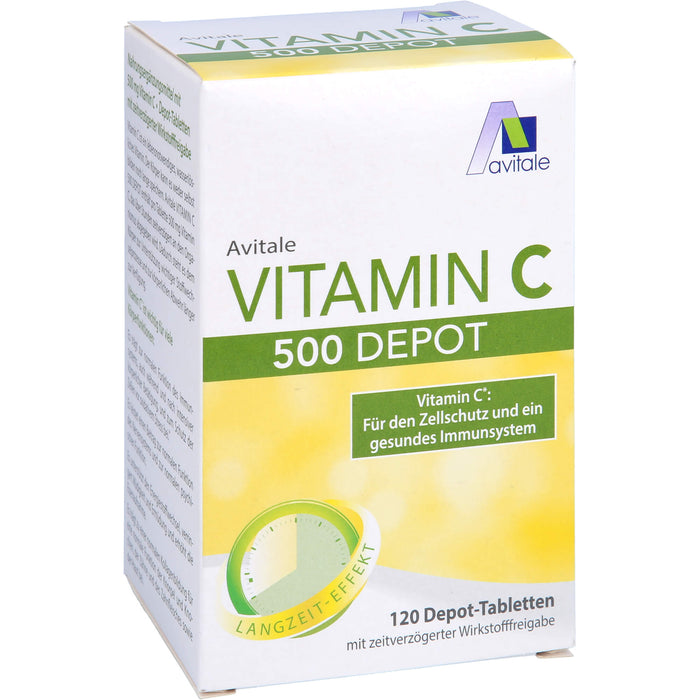 Vitamin C 500mg Depot, 120 St TAB