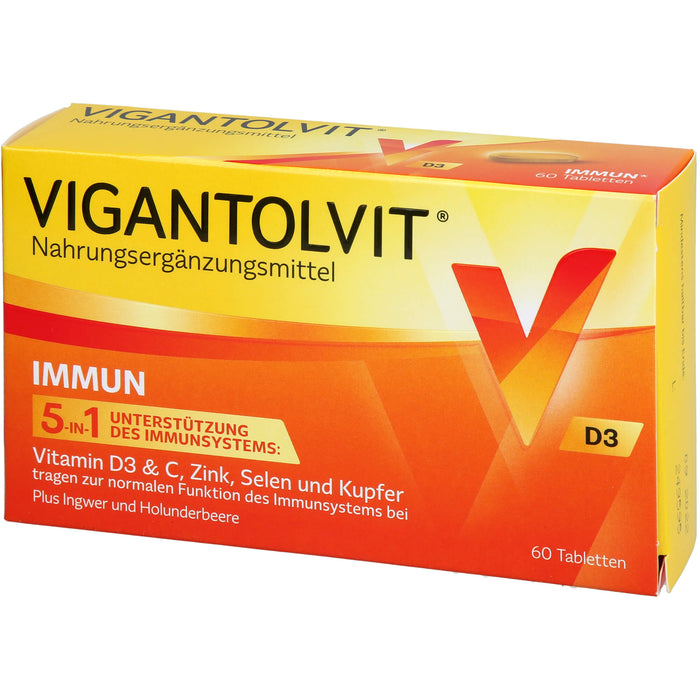 Vigantolvit Immun Tabletten zur Unterstützung des Immunsystems, 60 St. Tabletten