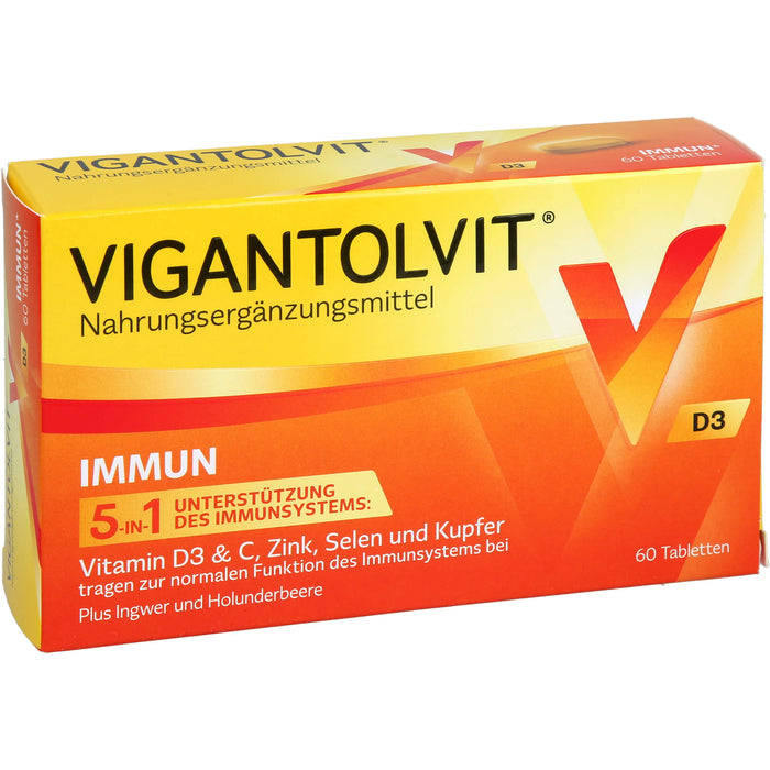 Vigantolvit Immun Tabletten zur Unterstützung des Immunsystems, 60 pcs. Tablets