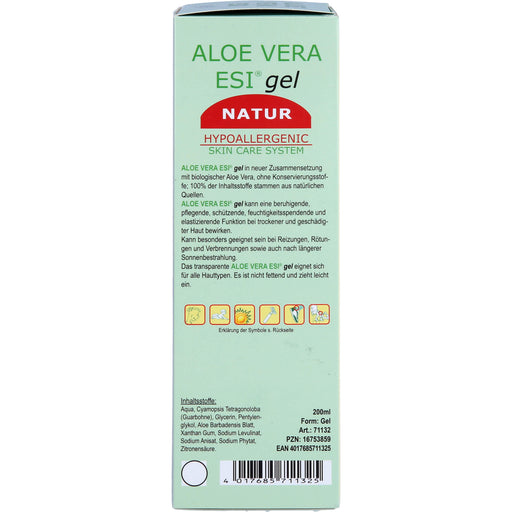 Aloe Vera Gel Natur Bio, 200 ml GEL