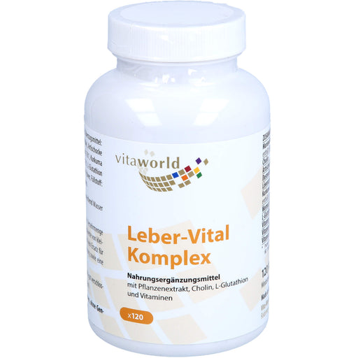Vitaworld Leber-Vital Komplex Kapseln, 120 St. Kapseln