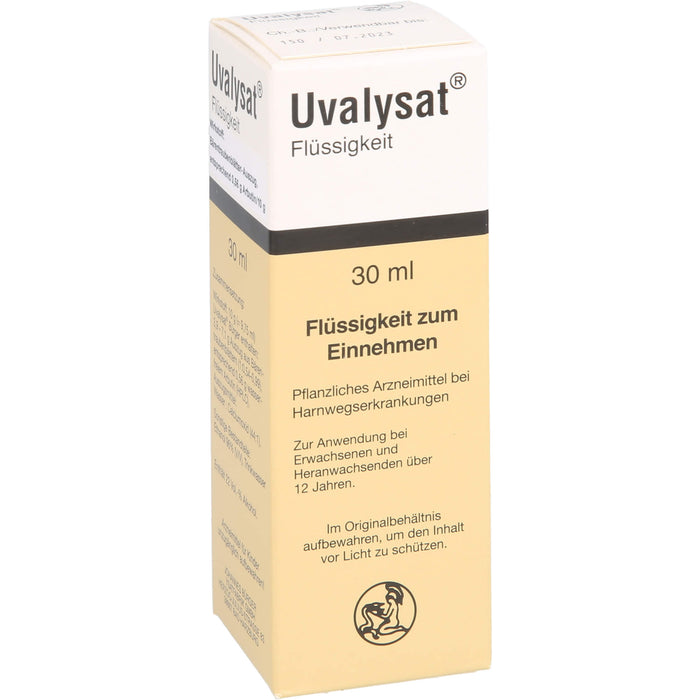Uvalysat Flüssigkeit bei Harnwegserkrankungen, 30 ml Solution