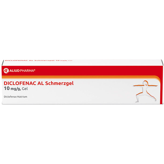 Diclofenac AL Schmerzgel 10 mg/g Gel bei akuten Muskelschmerzen, 150 g Gel