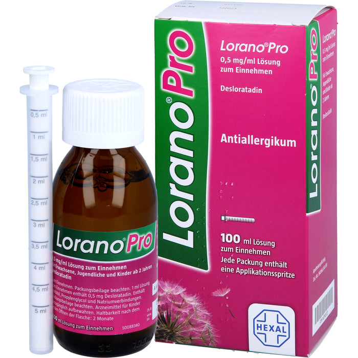 LoranoPro Lösung bei Allergien, 100 ml Solution