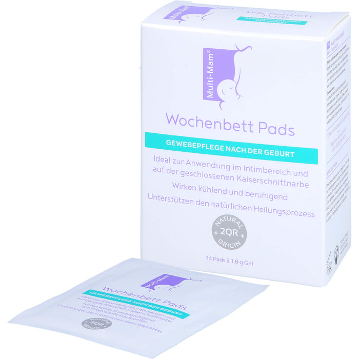 Multi-Mam Wochenbett Pads Gewebepflege nach der Geburt, 14 pcs. Insoles