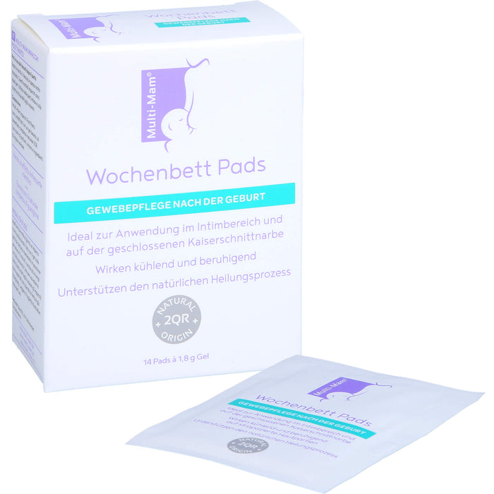 Multi-Mam Wochenbett Pads Gewebepflege nach der Geburt, 14 pcs. Insoles