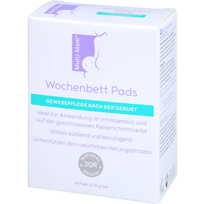Multi-Mam Wochenbett Pads Gewebepflege nach der Geburt, 14 pcs. Insoles