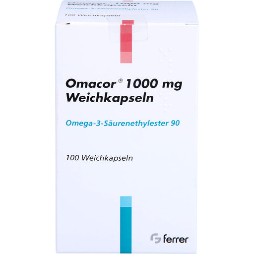 Aaragon Omacor 1000 mg Weichkapseln, 100 St. Kapseln