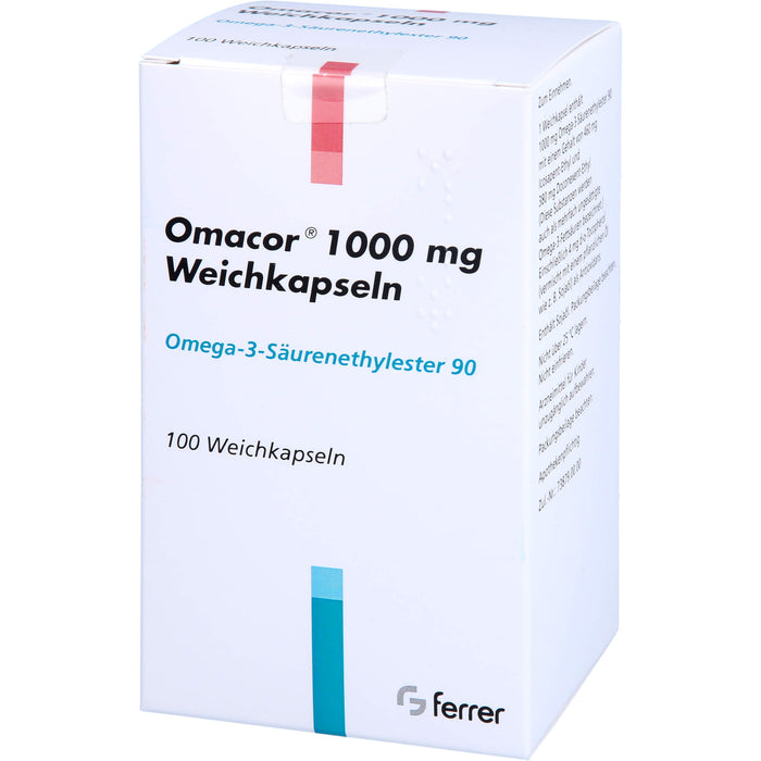 Aaragon Omacor 1000 mg Weichkapseln, 100 pcs. Capsules