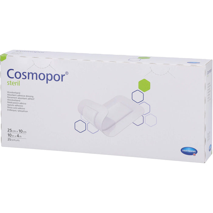 Cosmopor Steril 25x10cm, 25 St PFL