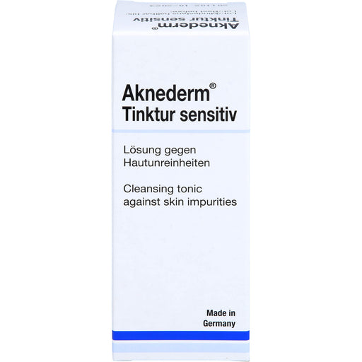 Aknederm Tinktur sensitiv Lösung gegen Hautunreinheiten, 50 ml Lösung