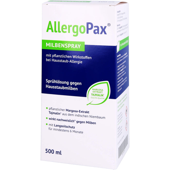 Allergopax Milbenspray Sprühlösung, 500 ml LOE
