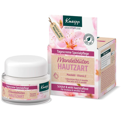 Kneipp Tagescreme Spezialpflege Mandelblüten schützt und wirkt hautstraffend, 50 ml Creme