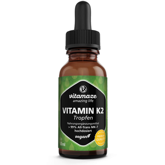 Vitamin K2 Mk7 Vegan, 50 ml TRO