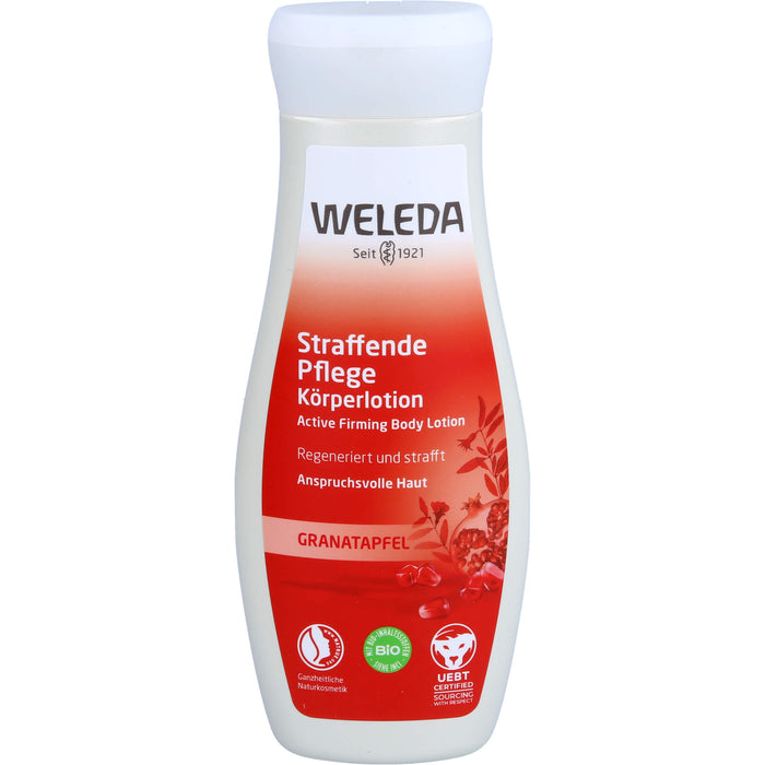 WELEDA Granatapfel straffende Pflege Körperlotion, 200 ml Lotion