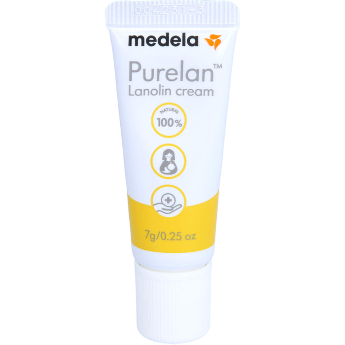 Medela Purelan Brustwarzensalbe aus 100% Lanolin, 7 g Onguent