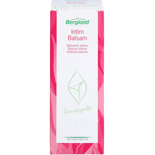 Bergland Intim Balsam Frauensache mit Aloe Vera und Ringelblume zur täglichen Pflege des Intimbereichs, 50 ml Balsam