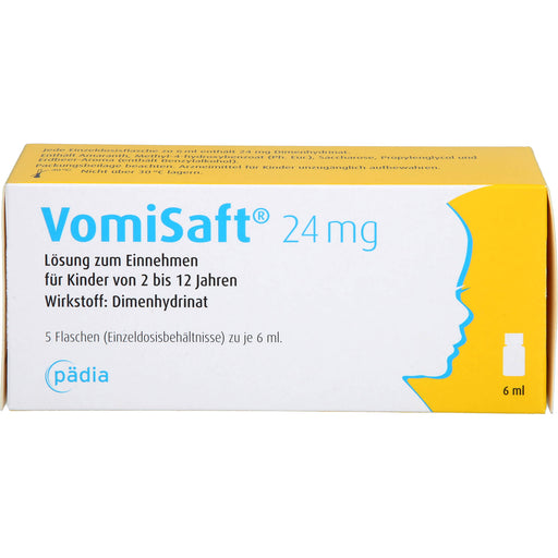 VomiSaft 24 mg Lösung bei Reisekrankheit, 30 ml Lösung