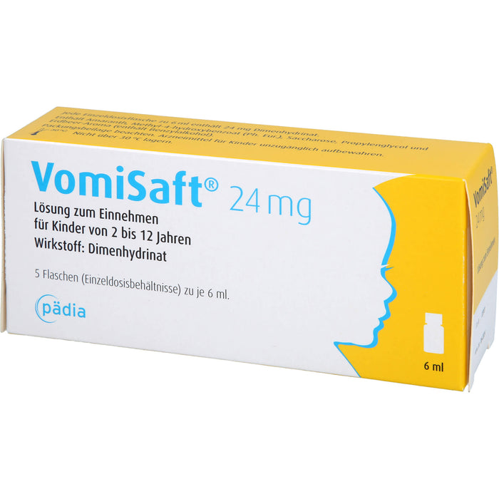 VomiSaft 24 mg Lösung bei Reisekrankheit, 30 ml Solution