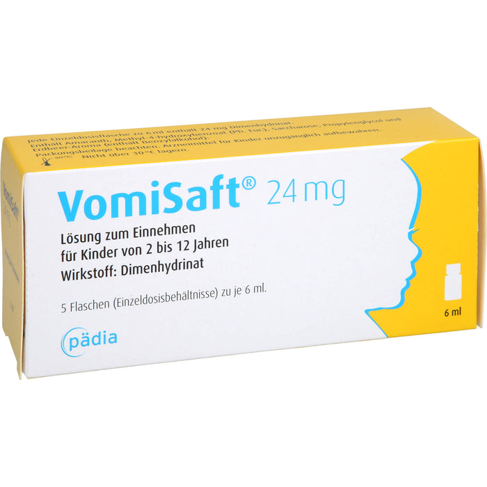 VomiSaft 24 mg Lösung bei Reisekrankheit, 30 ml Solution