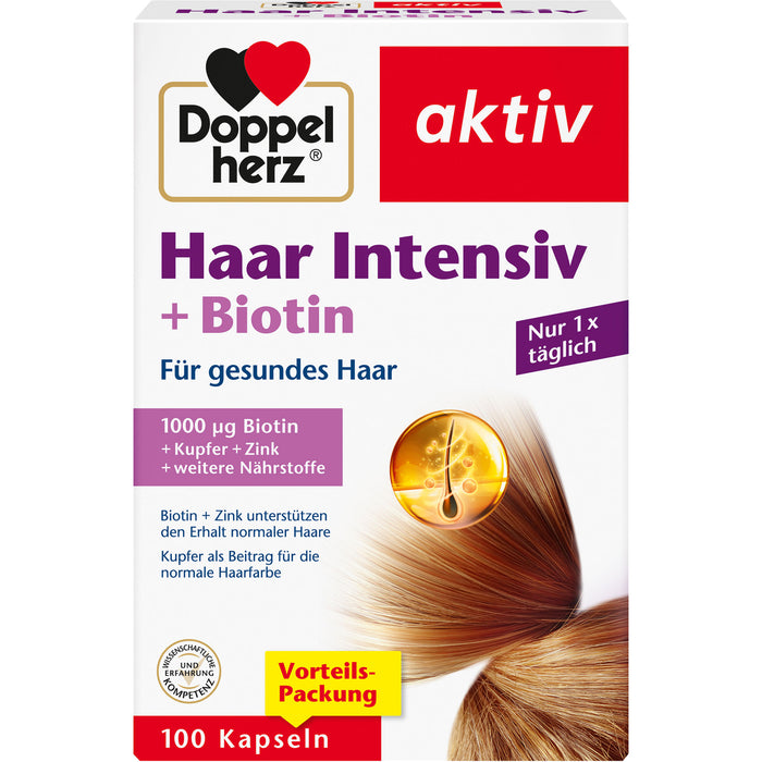 Doppelherz Haar Intensiv + Biotin, 100 St KAP