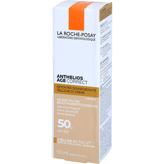 Roche Posay Anthelios Age Correct Getönte Cr LSF50, 50 ml Crème
