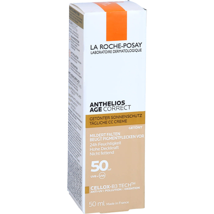 Roche Posay Anthelios Age Correct Getönte Cr LSF50, 50 ml Crème