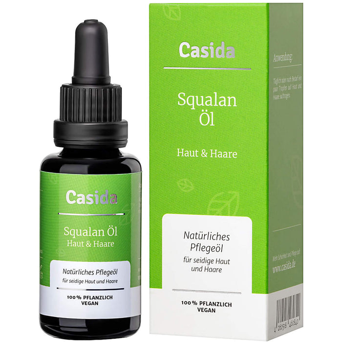 Squalan Öl Haut & Haare Pflanzlich, 30 ml OEL