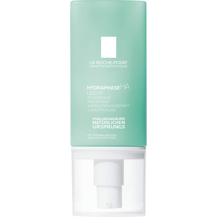 La Roche-Posay Hydraphase HA Leicht 72h intensive Feuchtigkeitspflege mit Aufpolsterungseffekt, 50 ml Cream