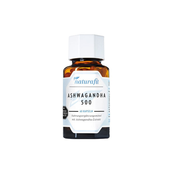 Naturafit Ashwagandha 500 mg Kapseln, 60 St. Kapseln