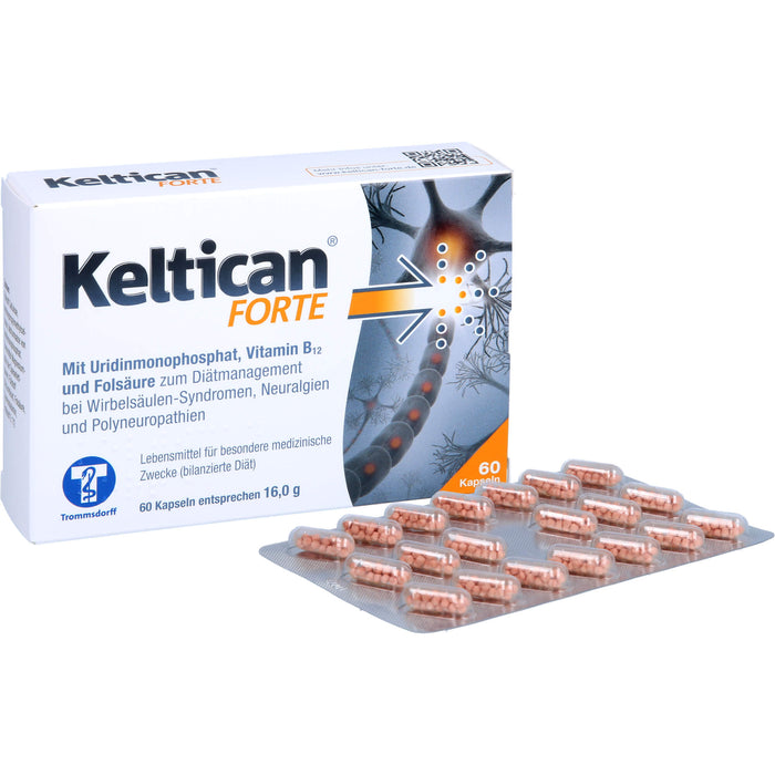 Keltican forte Kapseln zur Unterstützung der Nervenregeneration, 60 pcs. Capsules
