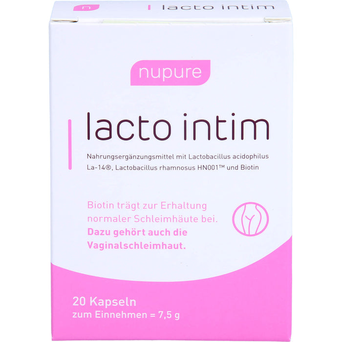 Lacto Intim Oral Probiotik, 20 St KMR