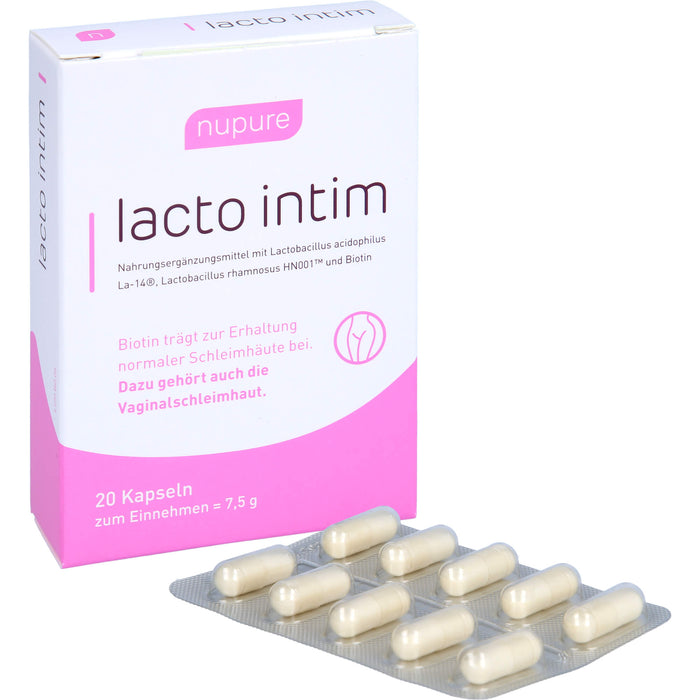 Lacto Intim Oral Probiotik, 20 St KMR