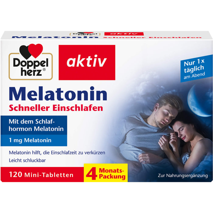 Doppelherz Melatonin, 120 St TAB