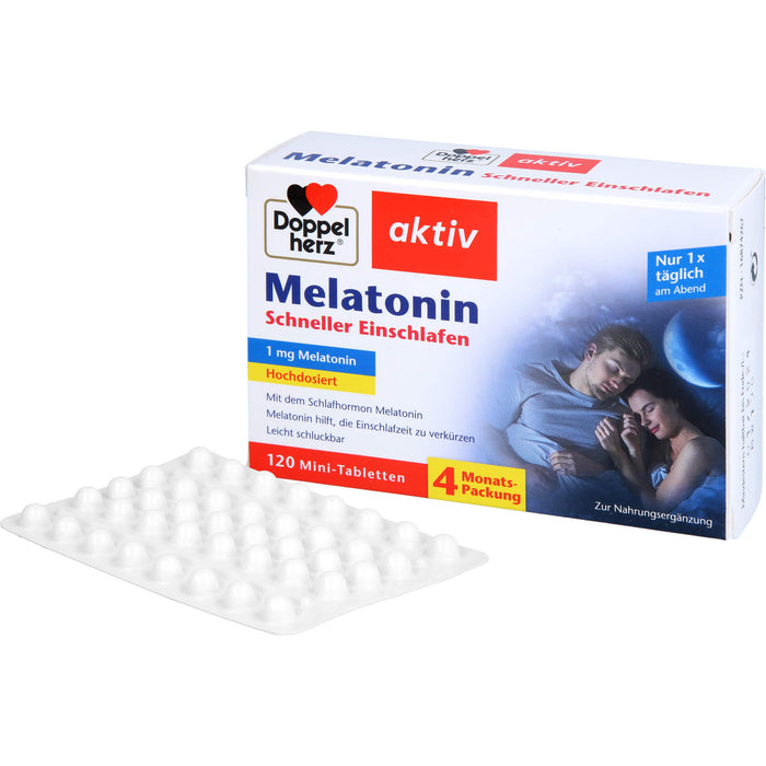 Doppelherz Melatonin, 120 St TAB