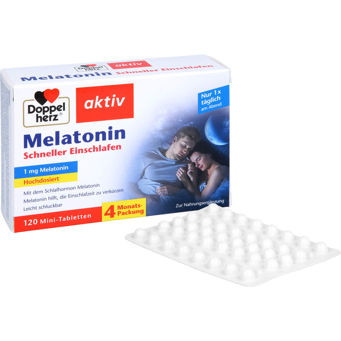 Doppelherz Melatonin, 120 St TAB