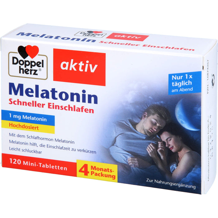 Doppelherz Melatonin, 120 St TAB