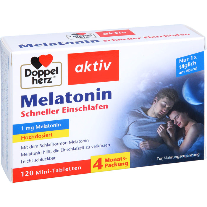 Doppelherz Melatonin, 120 St TAB